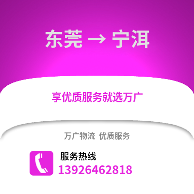 東莞到寧洱物流專線_東莞到寧洱貨運專線公司