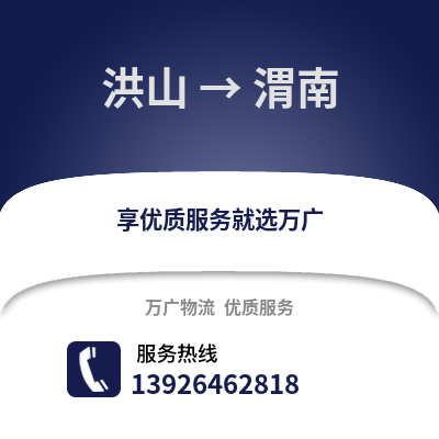 武漢洪山到渭南物流專線_武漢洪山到渭南貨運(yùn)專線公司