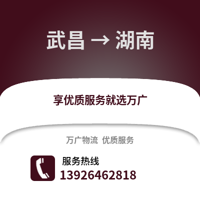 武漢武昌到湖南物流專線_武漢武昌到湖南貨運專線公司